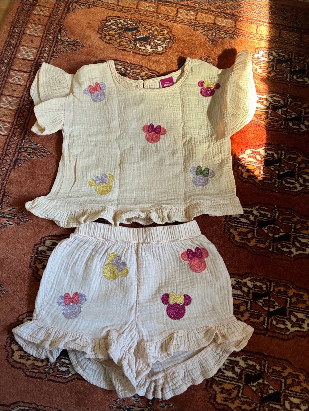 4T Minnie mouse set